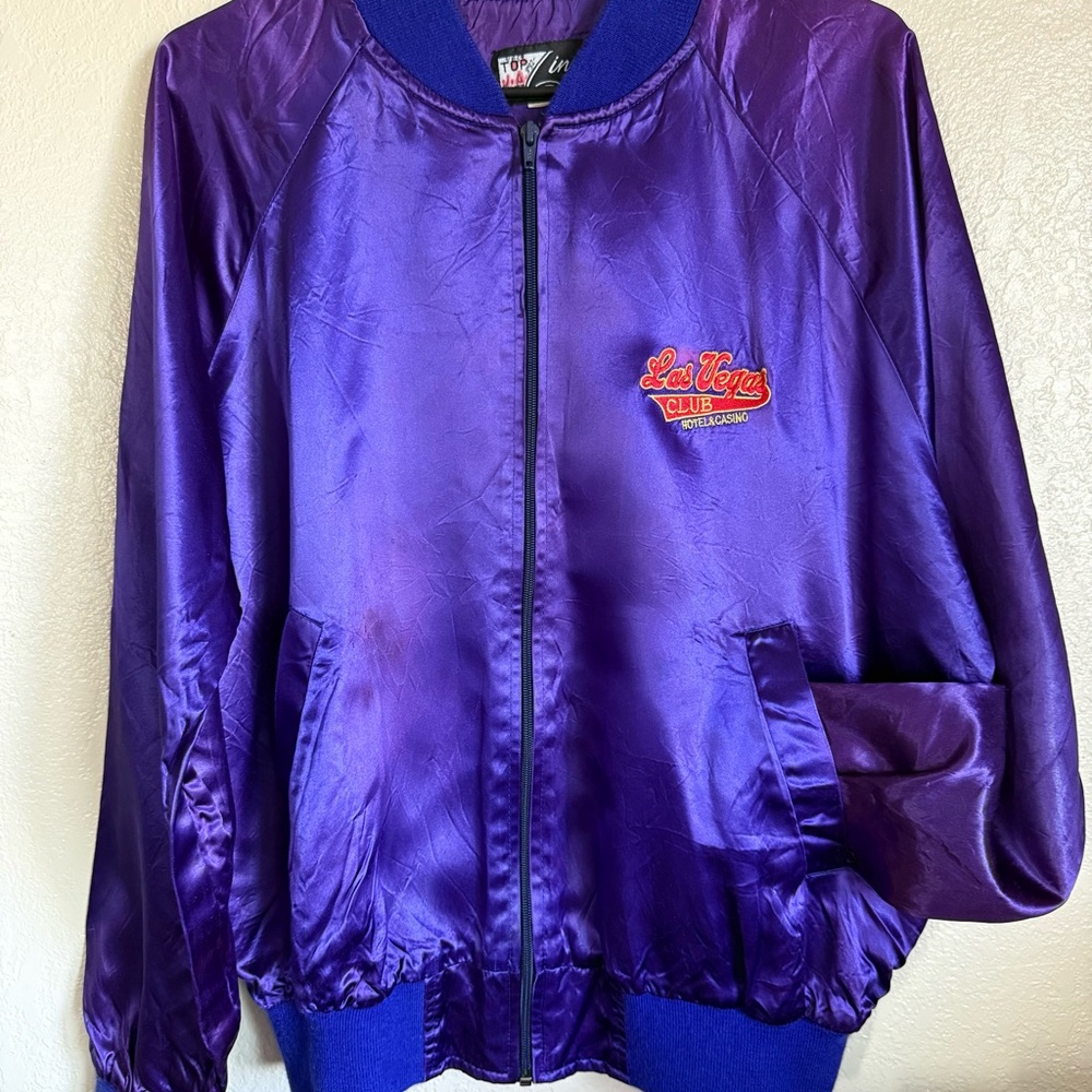 Purple Bomber Jacket